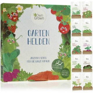 Garten-Helden 10er Saatgut-Set
