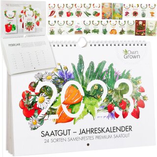 Saatgut-Jahreskalender